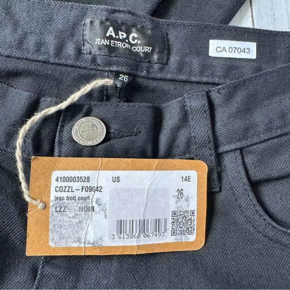 A.P.C. Jeans Etroit Court women size 26 - Picture 4 of 5